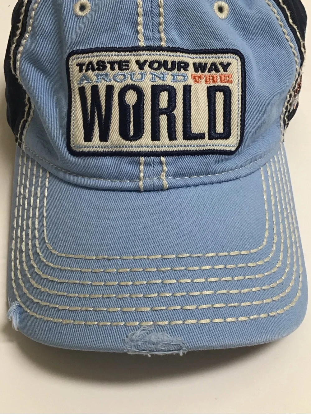 Disney Parks Exclusive Epcot Food & Wine Festival 2017 Baseball Hat Cap Cotton